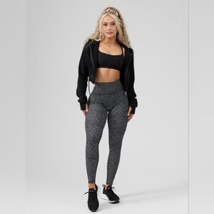 BuffBunny Legacy Legging In Black Bossy Print Size M